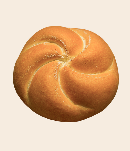 Large Kaiser Frozen Roll P&B - 192 CT