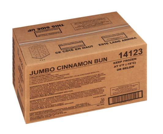 Rich's Jumbo Yeast Raised Cinnamon Bun Donut (Round)