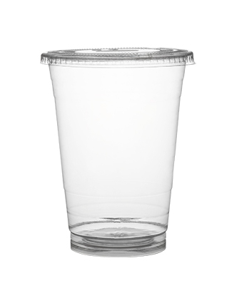 Flat Lid No Slot for a 16 oz or 24 oz Plastic Cup