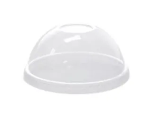 3.7 Clear Round Pet Dome Lid For 8 oz - 1000 Qty