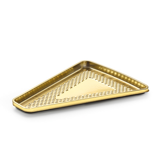 Alcas Triangle Mini Medoro Cake Slice Tray 400 Pieces