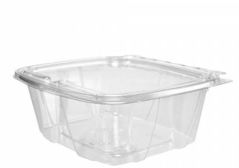 32 OZ Container W/ Flat Lid SafeSeal- 200 Pieces