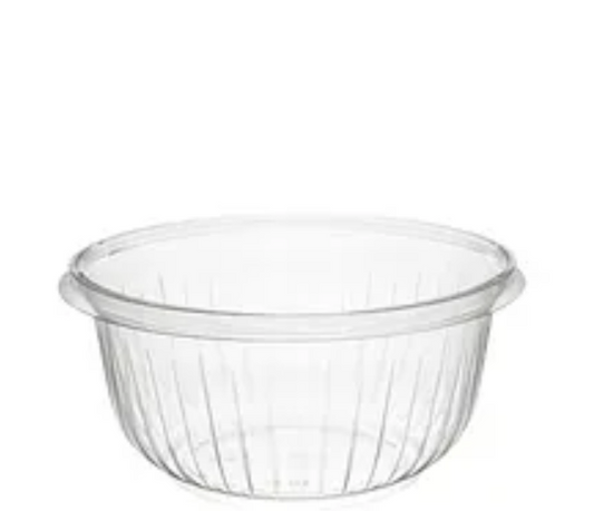 16 oz OPS Plastic Salad Bowl - Clear- 504 Pieces