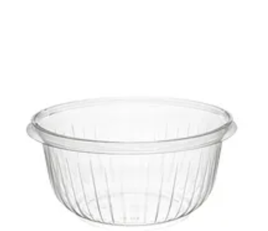 16 oz OPS Plastic Salad Bowl - Clear- 504 Pieces