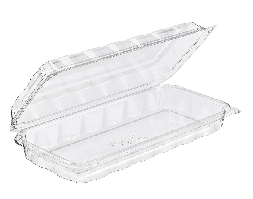 Bulk Clear Rectangle Hinged Containers CF6090 - Wholesale Pricing ...
