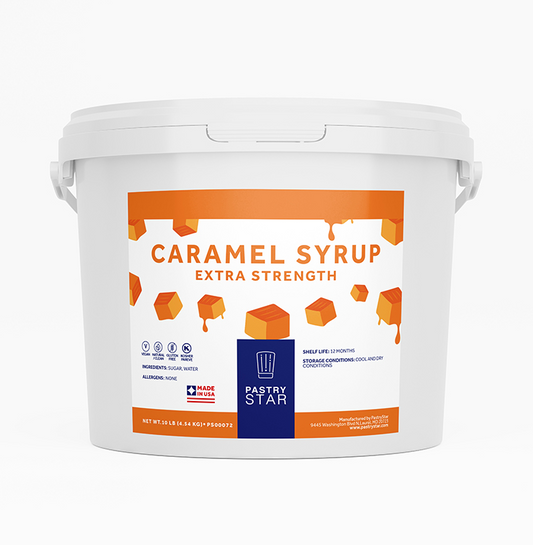 Pastry Star Caramel Syrup Extra Strength