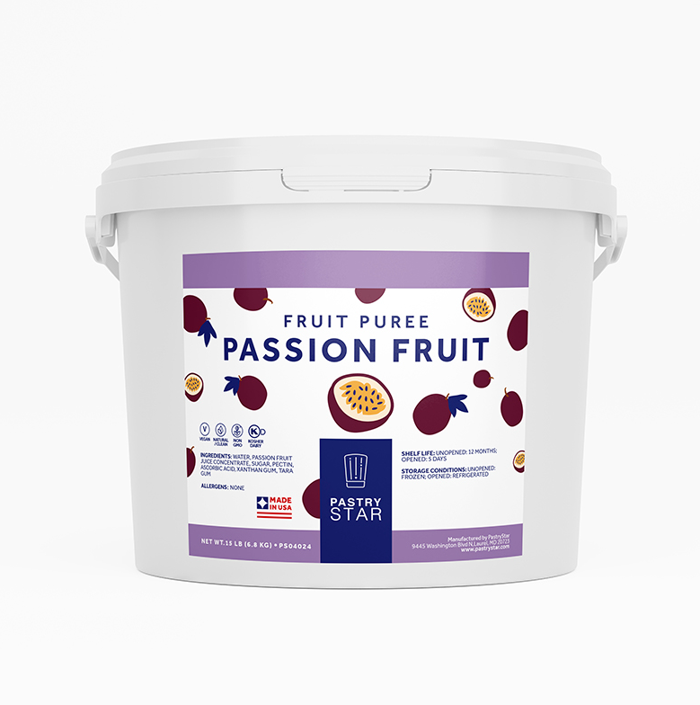 PastryStar Passion Fruit Puree 15 LBS