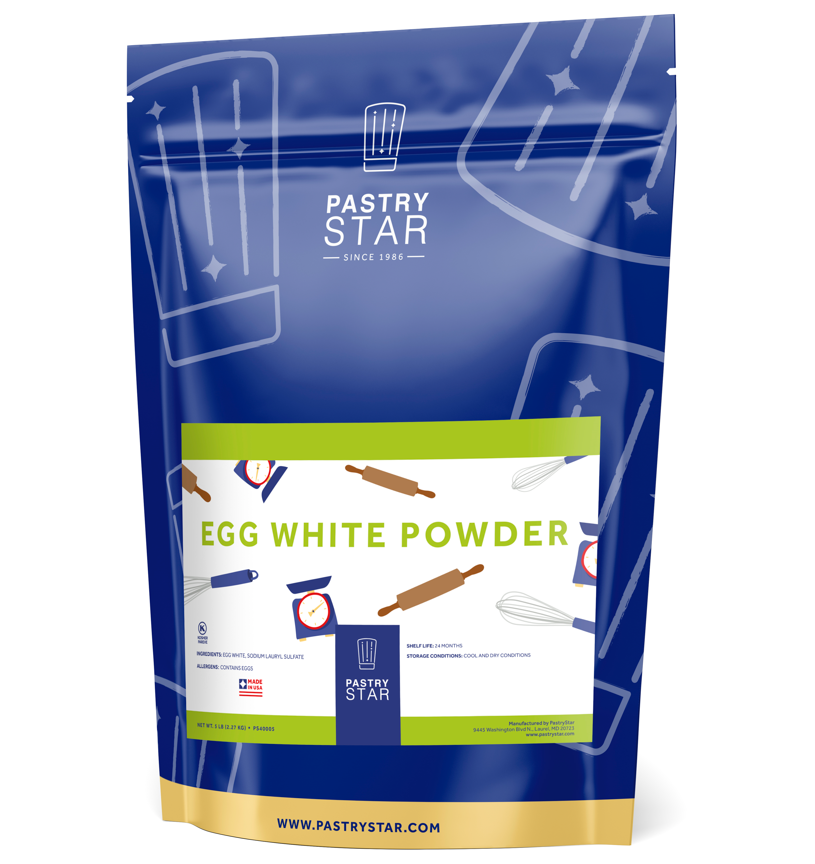 Pastry Star Egg White Powder 2/5lb.