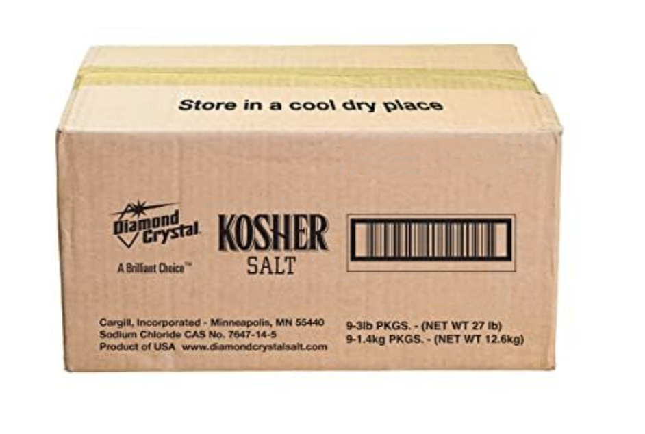 Kosher Salt - Diamond 9/3lb