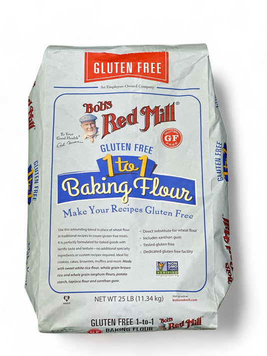 Bob's Red Mill 1 to 1 Gluten Free Flour - 25 lb