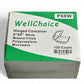 8X8X3 White Hinge Eco Friendly Micro - 150 Pieces