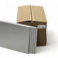 1/4" Square Silver Foldover -13-3/4X18-3/4- 50 Pieces