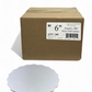 6" White Scallop Heavy - 200 Pieces