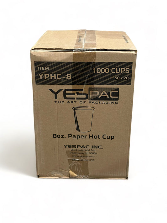 8oz Printed Hot Cup - 1000