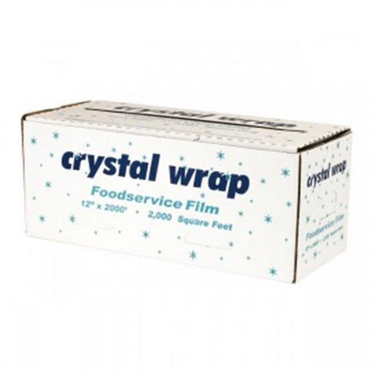 12"X2000' Crystal Film Cling Wrap