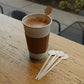 Royer 6″ Circle Top Birch Wood Drink & Food Picks, 5000/case