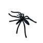 Black Halloween Spider Rings – 144 Pieces (16 oz)