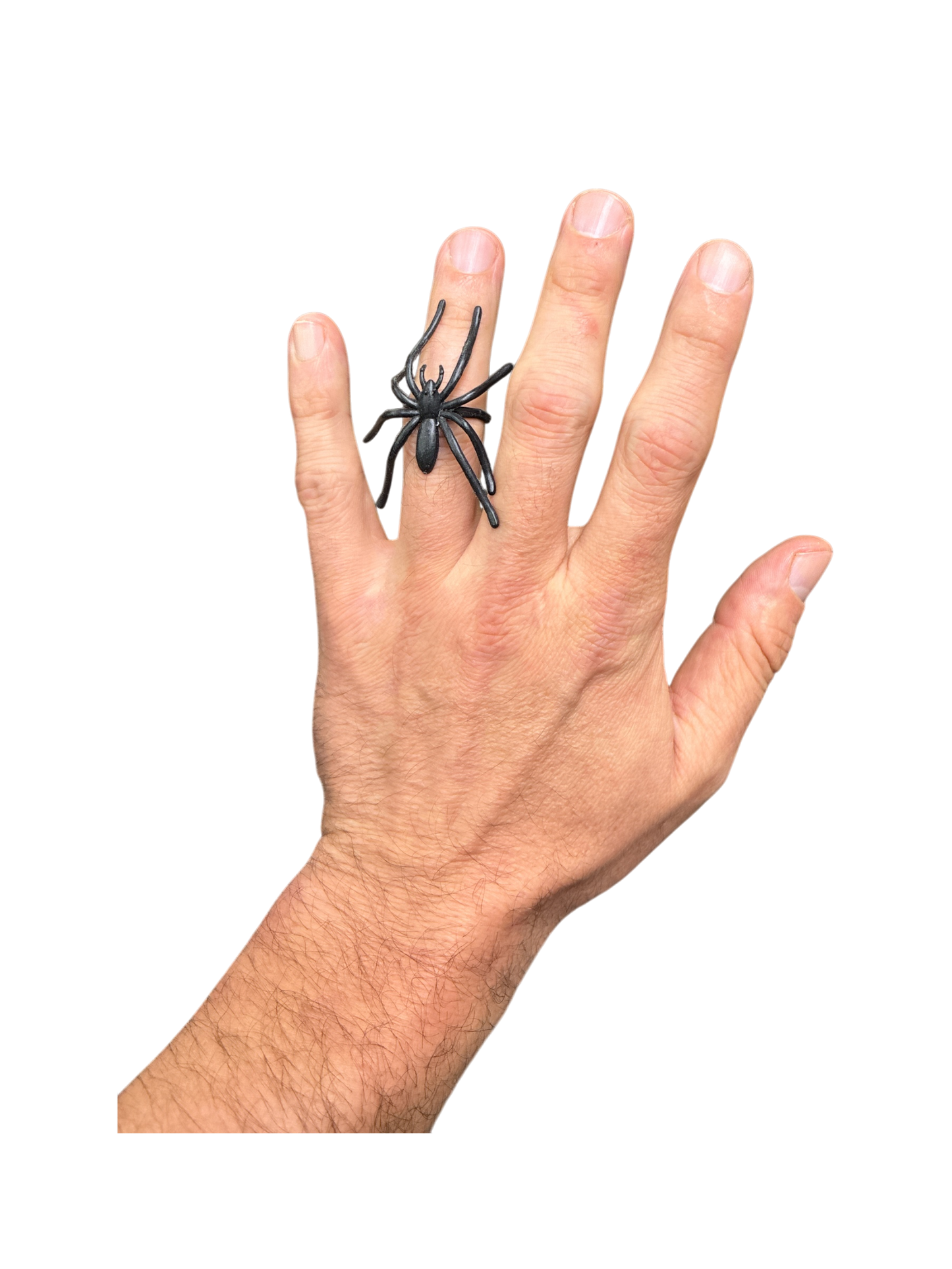 Black Halloween Spider Rings – 144 Pieces (16 oz)