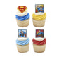 DecoPac Superman Cupcake Rings 1 LB