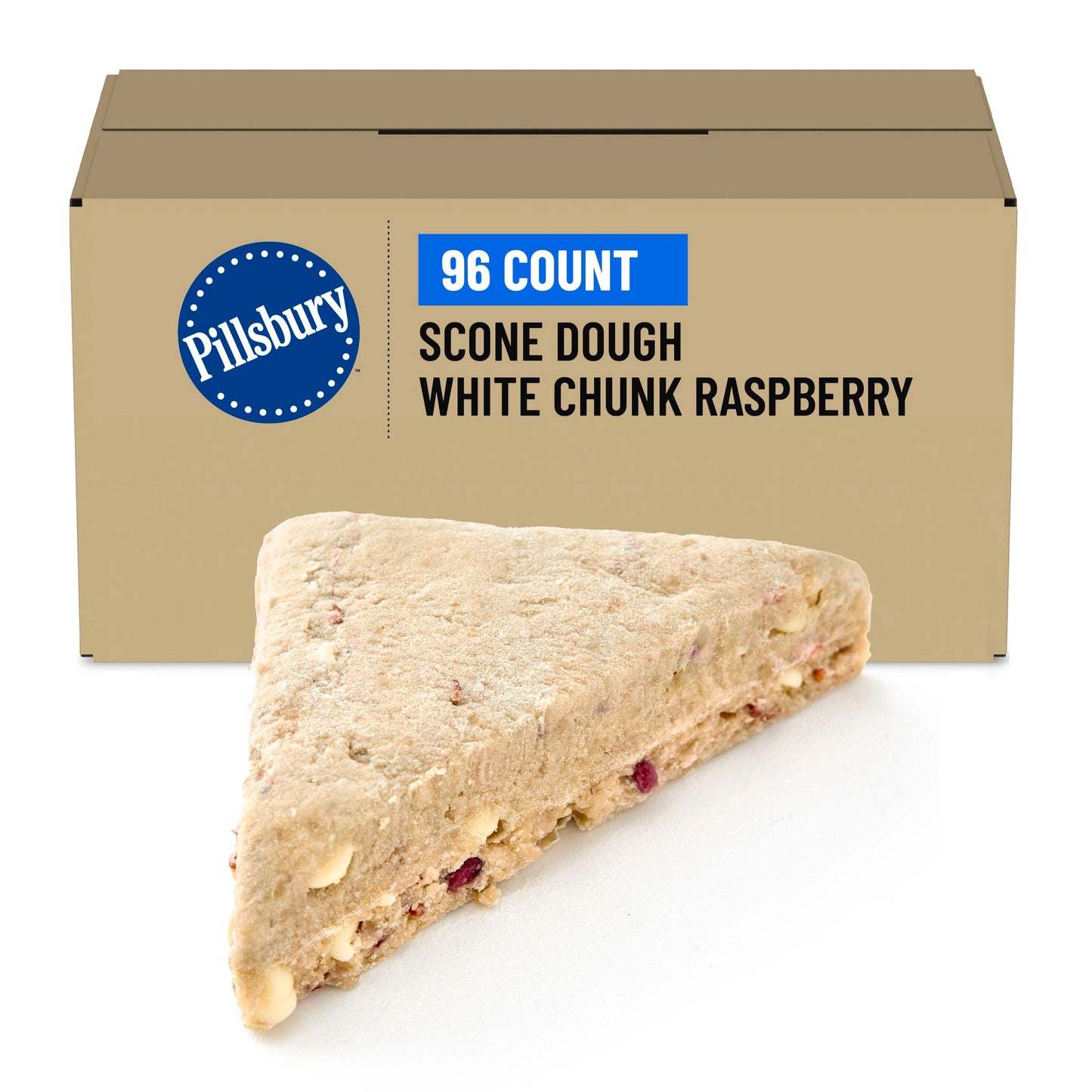 Pillsbury Raspberry White Chocolate Scones 22.5 LB