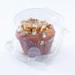 Lindar Single Cupcake Box (plastic hinged container) Single