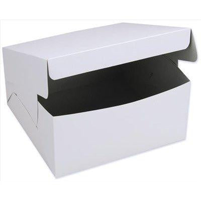 Cake Box - One Piece 6" X 6" X 3" - 250 Boxes