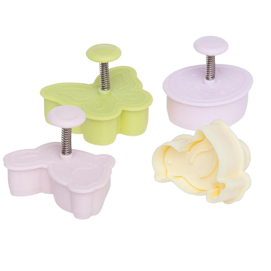 4 Piece Easter Plunger Cutter Set