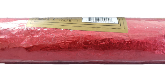 Embossed Foil Roll - Camelot - Cardinal Red