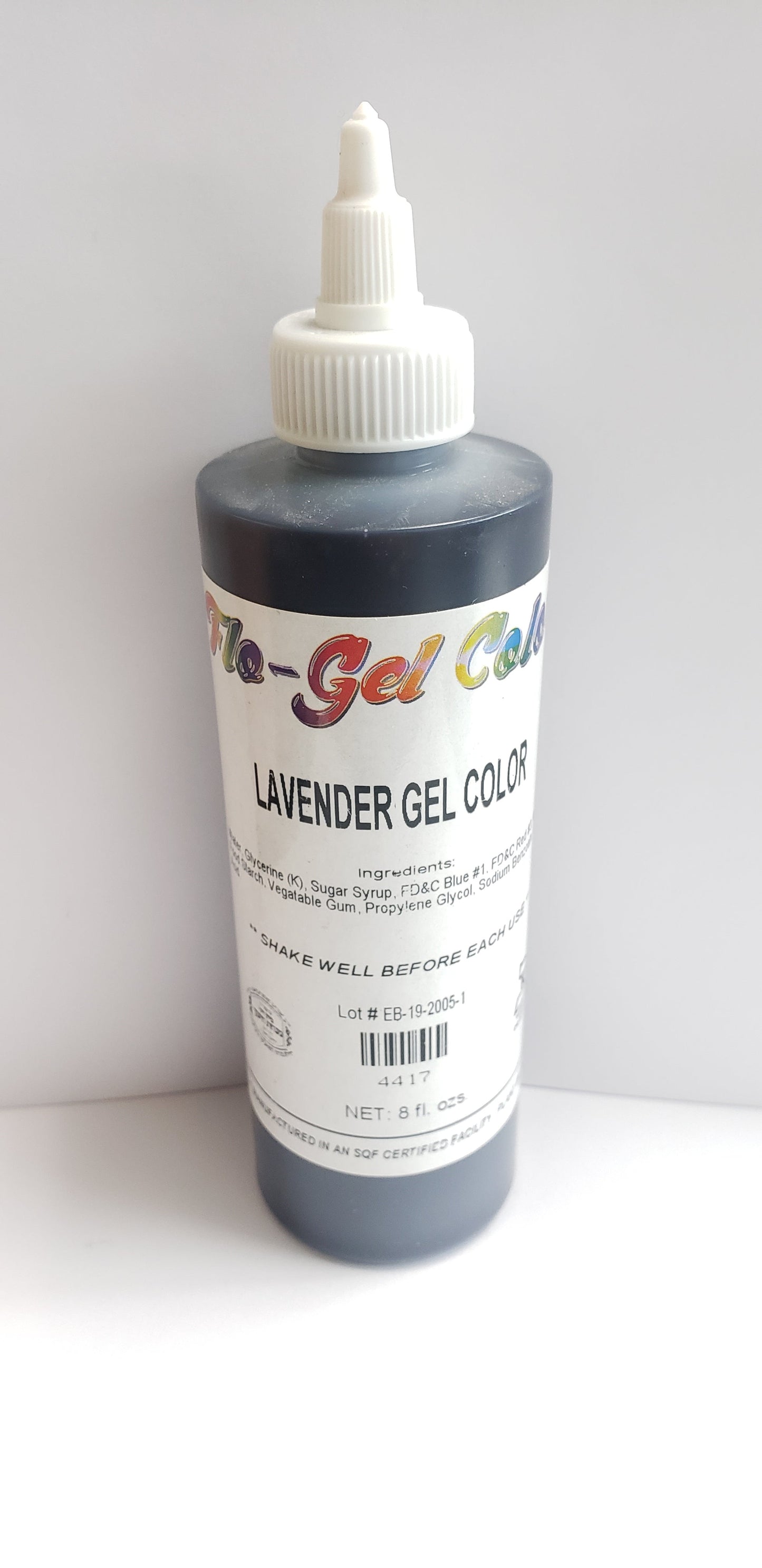 FLO-GEL LAVENDER COLOR 8 OZ