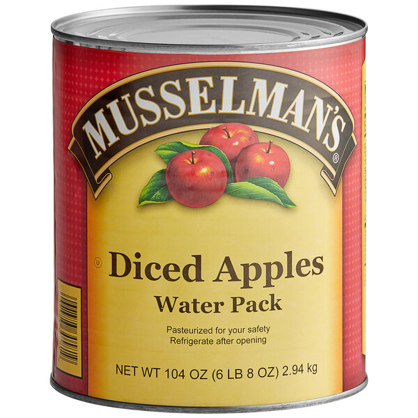 Musselman's Diced Apples in Water 3-Pack 104 oz