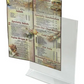 Winco Acrylic Menu Card Holder 8" x 11"