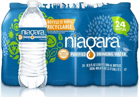 Niagara Purified Drinking Water (16.9oz / 24pk)
