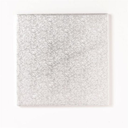 Square White Cake Drums - 14" x 14"