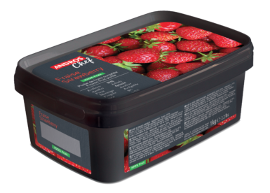 Frozen Strawberry Puree Andros 6/1kg