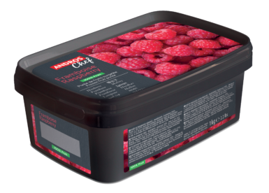 Frozen Raspberry Puree Andros 6/1kg