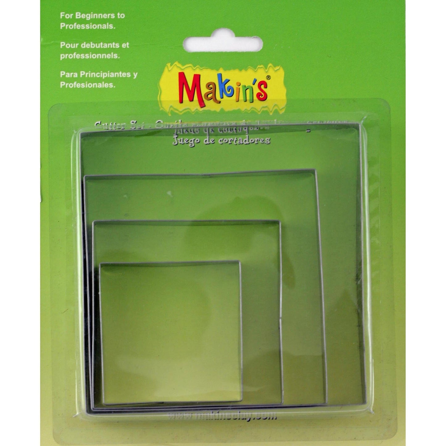 Square Cutters - Pack of 4