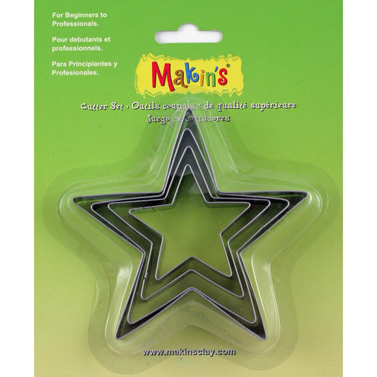 4 Piece Cutter Set - Star