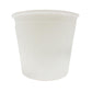 Large Plastic Containers- 168 oz [120 Qty]