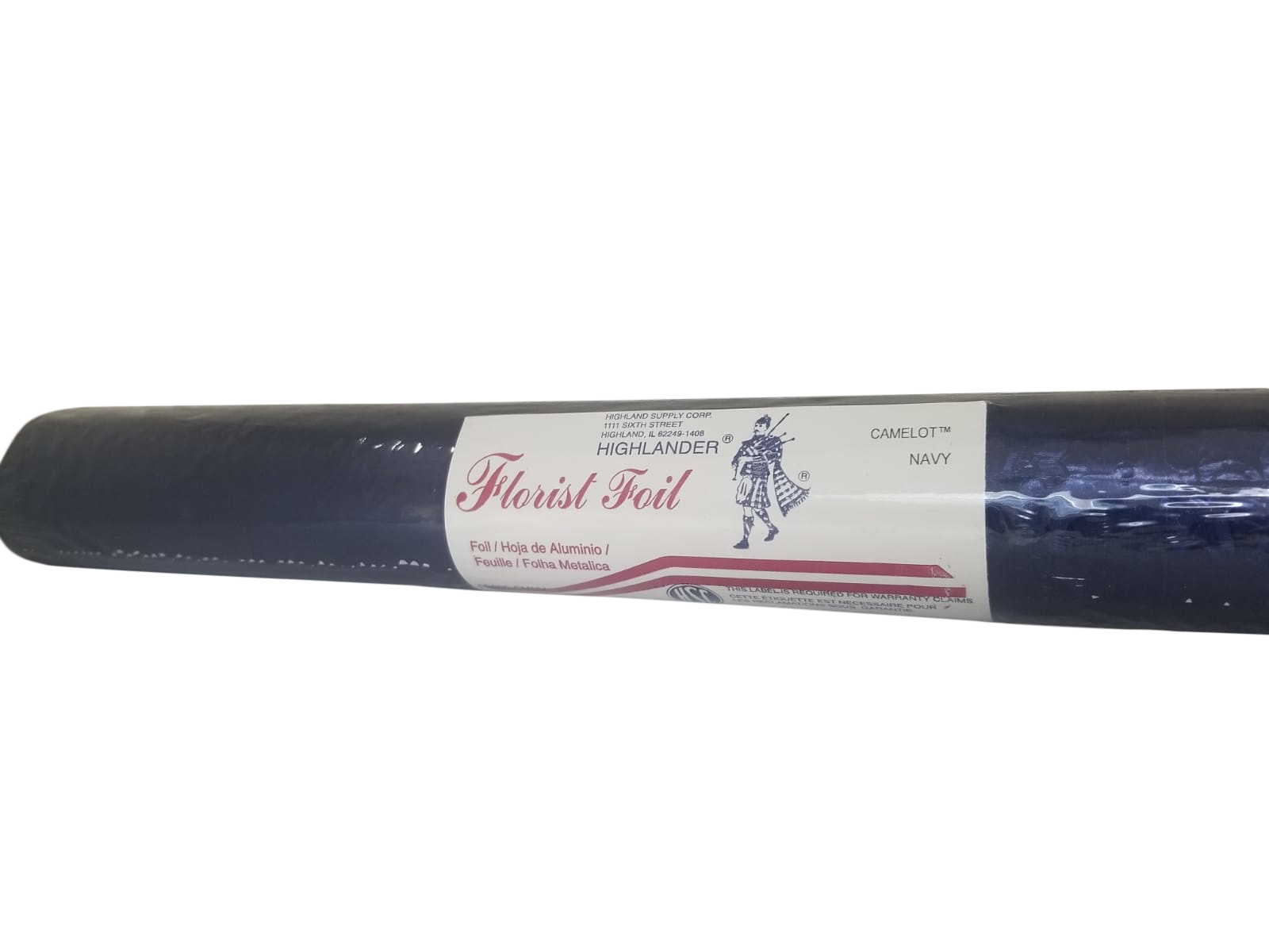 Embossed Foil Roll - Camelot - Navy