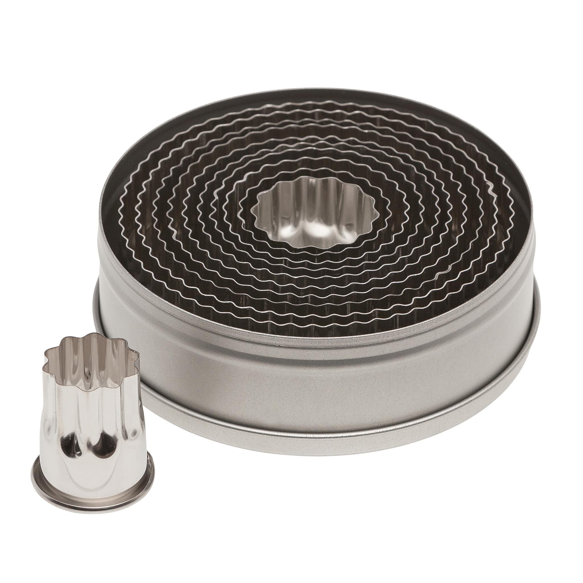 Fluted Round Cutter Set - Pack of 11 – Bakers Authority