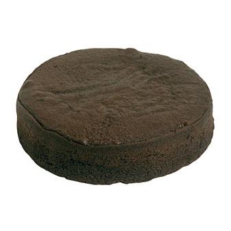 Uniced 7'' Layer Chocolate Cake - 24 ct