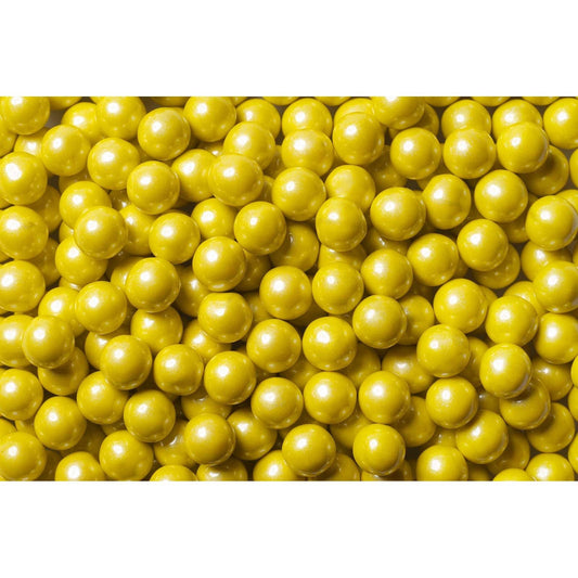 Shimmer Sixlets Yellow 2 lb. Bag