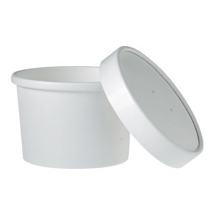 Soup Container and Lid - 8 oz -  250 Qty