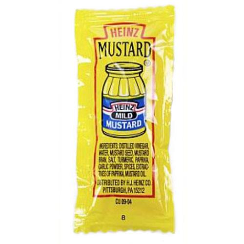 Mustard Pc Packets (Heinz)