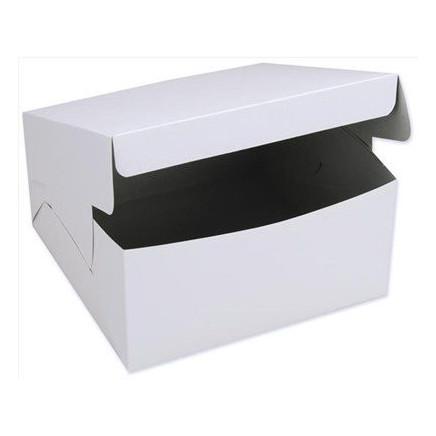 Rectangular Cake Box 19 x 14 x 4.5" - 50 Boxes