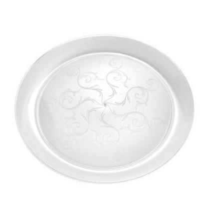 Clear Plastic Plate 6.25 inch / 240