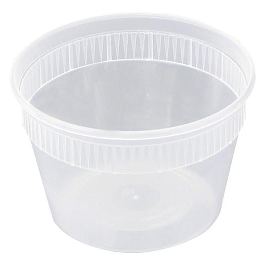 Pactiv 16oz White Paper Soup Containers, with Lid | 250UN/Unit, 1 Unit/Case