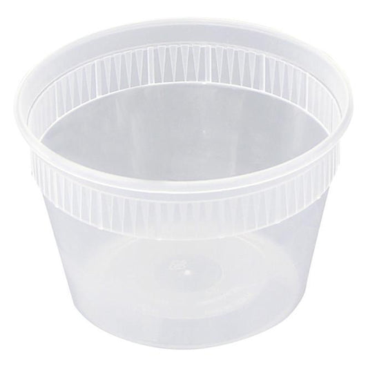 4 oz Clear Hinged Deli Container @400 pieces – Bakers Authority