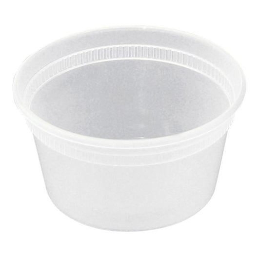 Plastic Deli Cup and Lid - 12 oz - 240 Qty - YL2512