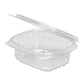 Clear Hinged Deli Container - 12 Oz - 5.38 x 4.5 x 2.5"/ 200